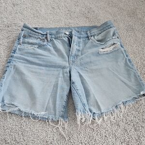 American Eagle Distressed denim shorts